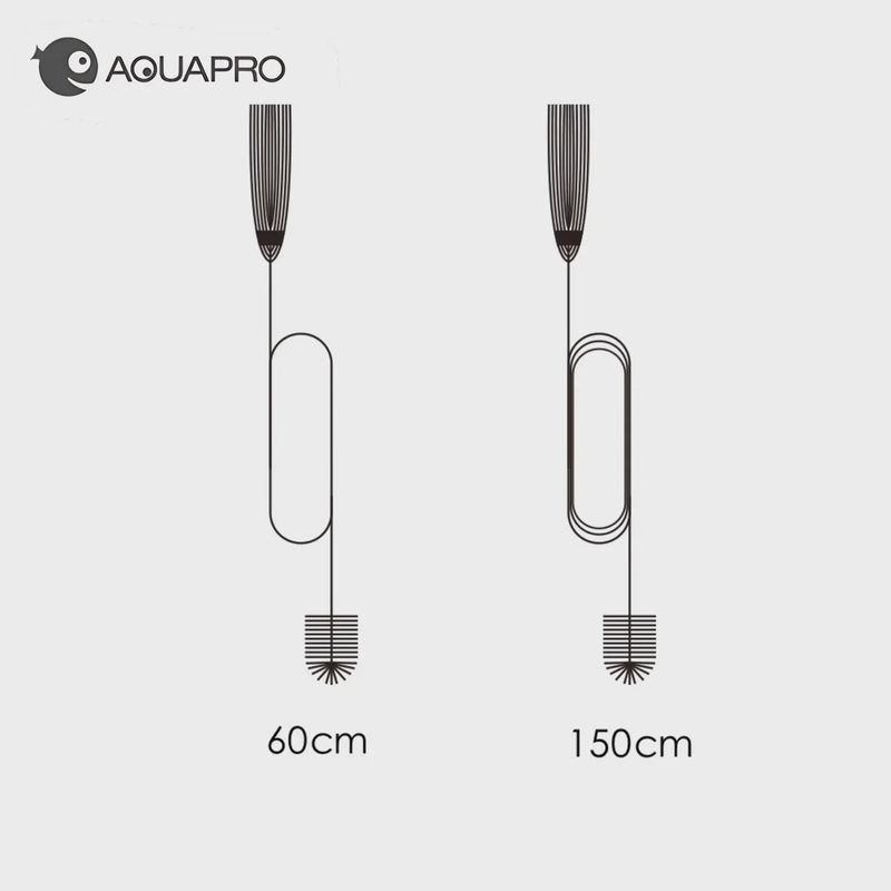 Aquapro Flexible Aquarium Pipe Cleaning Brush - 150cm