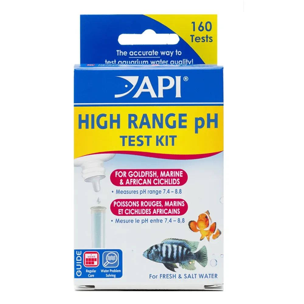 API Hi Range pH Test - Fresh/Salt