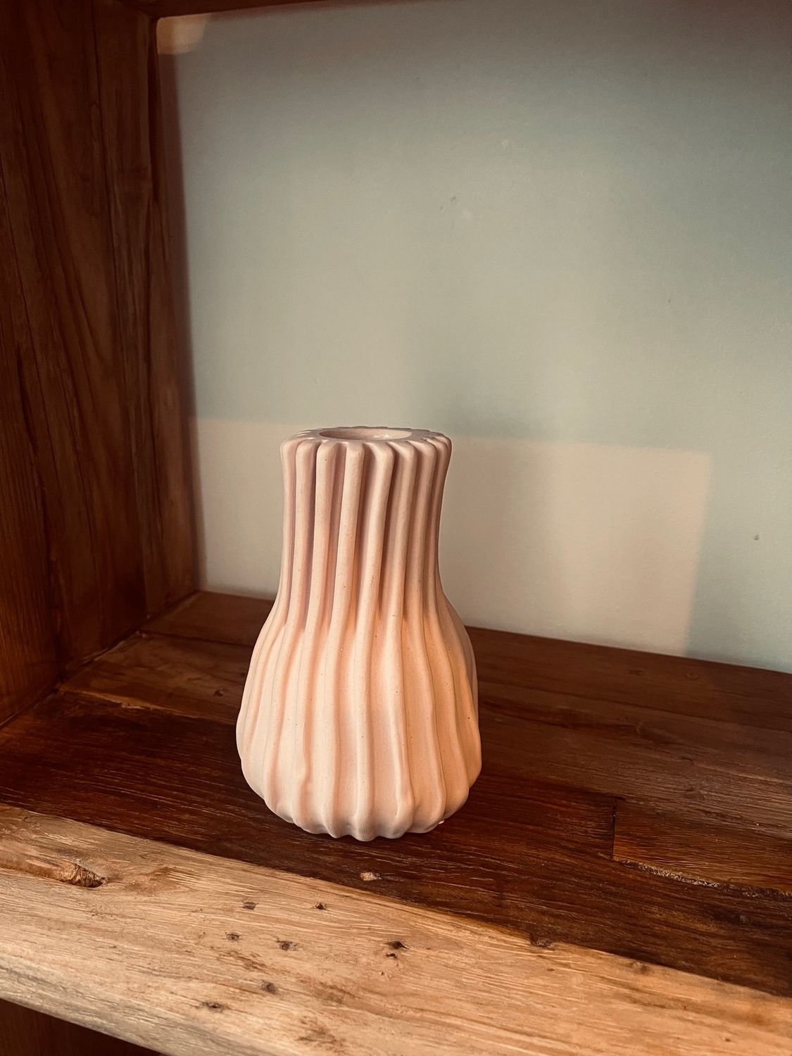 Angled Gourd Vase S - Watermelon