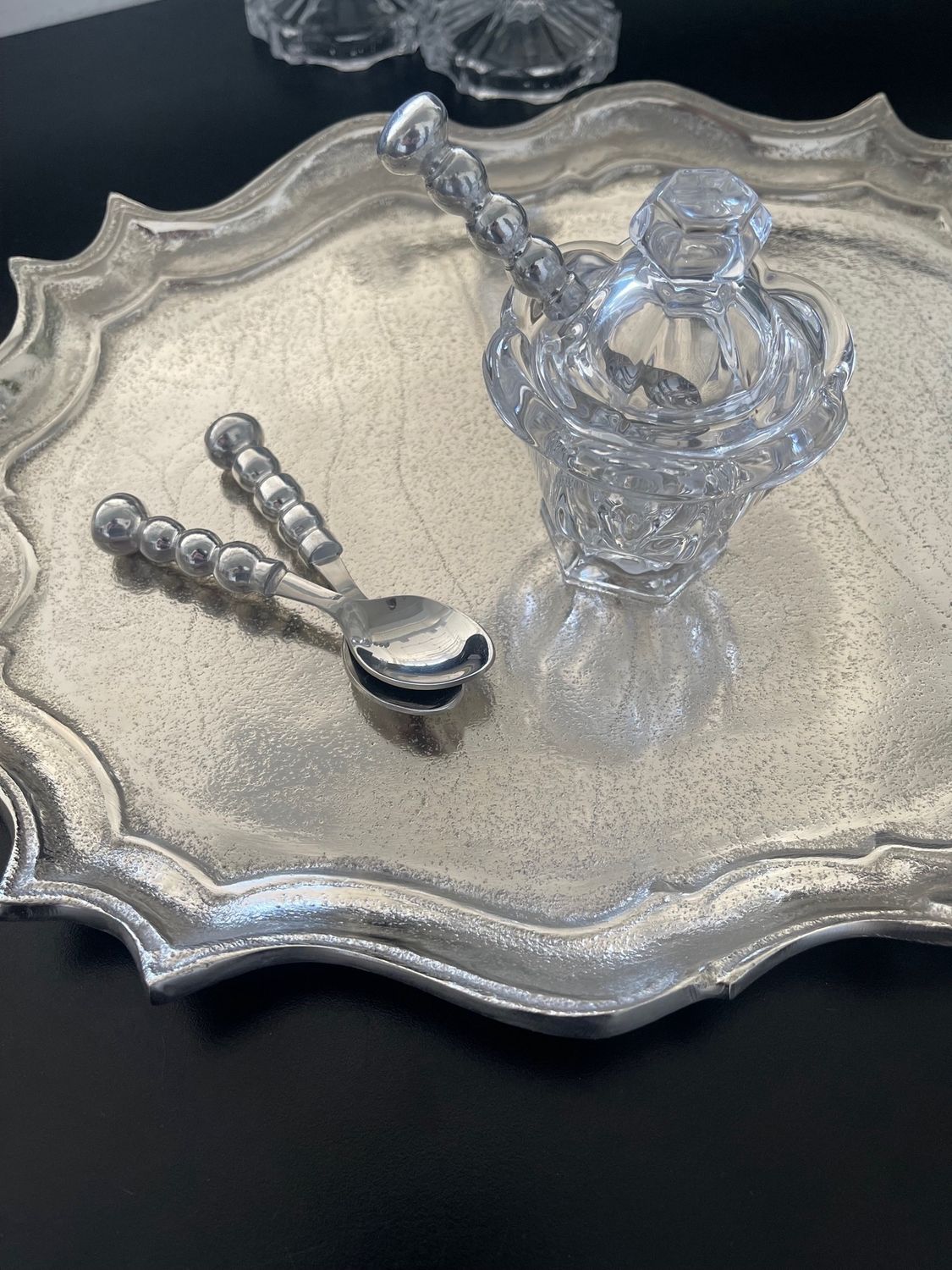 Jam Jar &amp; Mini Serving Spoon