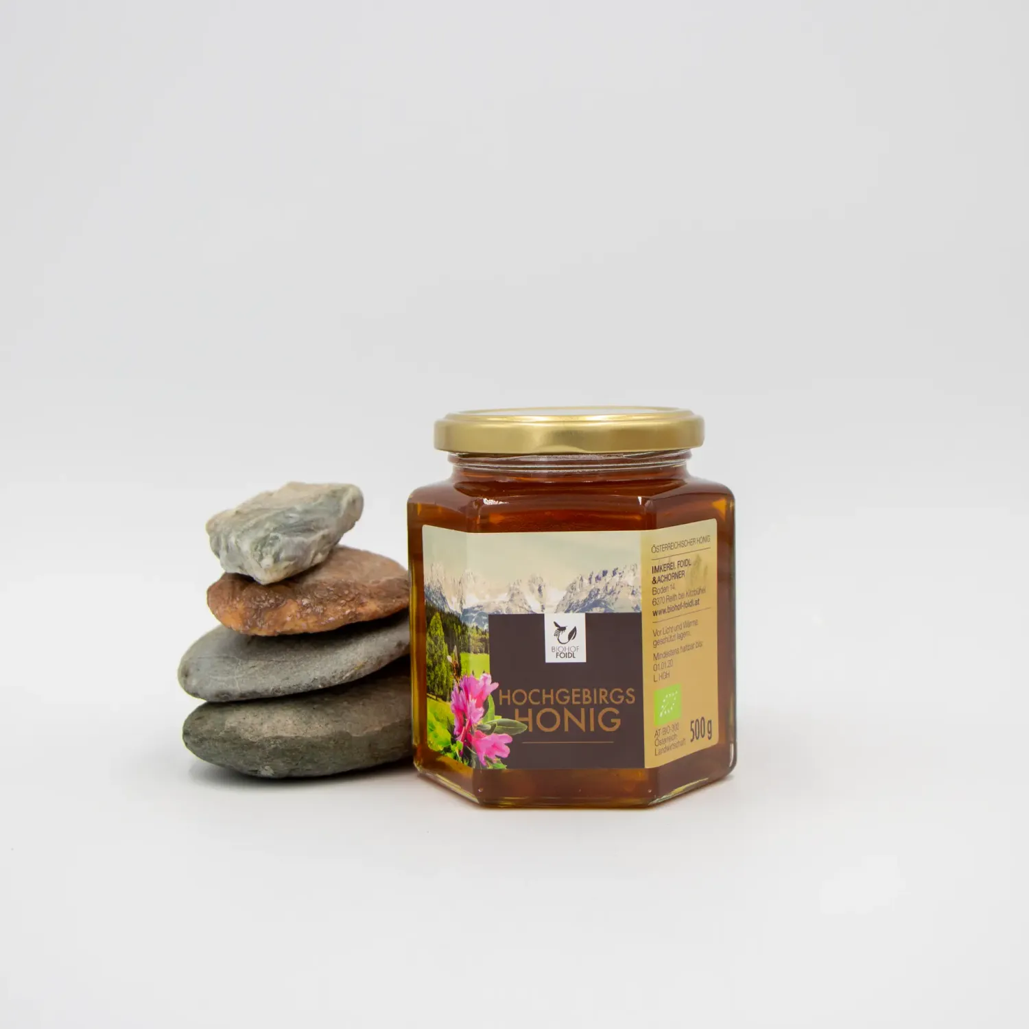 Bio Hochgebirgshonig 500 gr. Bio Hochgebirgshonig 500 gr.