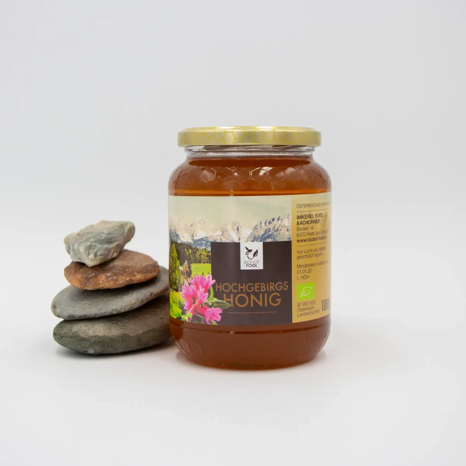 Bio Hochgebirgshonig 1000 gr.