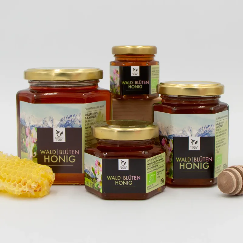 Bio Wald-/Blütenhonig