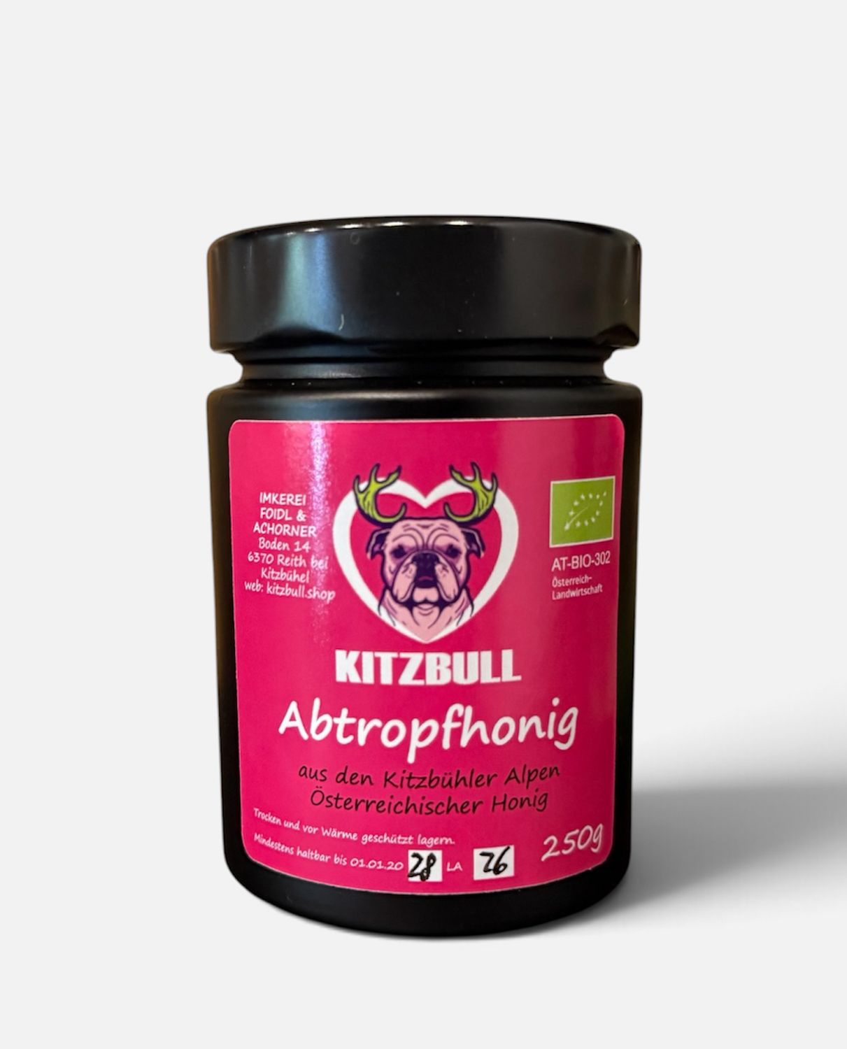 KITZBULL Abtropfhonig 250 gr. KITZBULL Abtropfhonig 250 gr.
