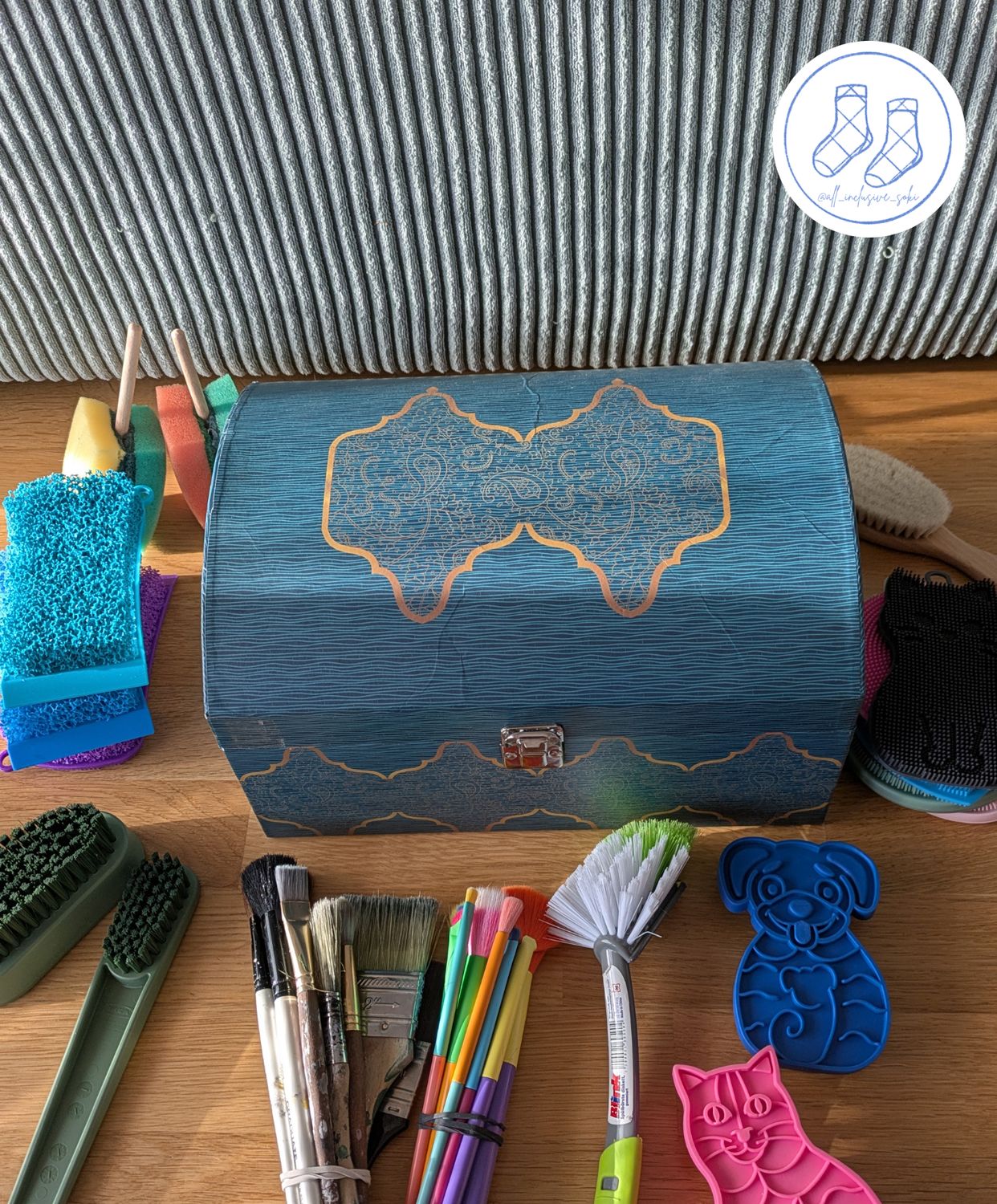 Taktile Wahrnehmungsförderung im Alltag (2UE)