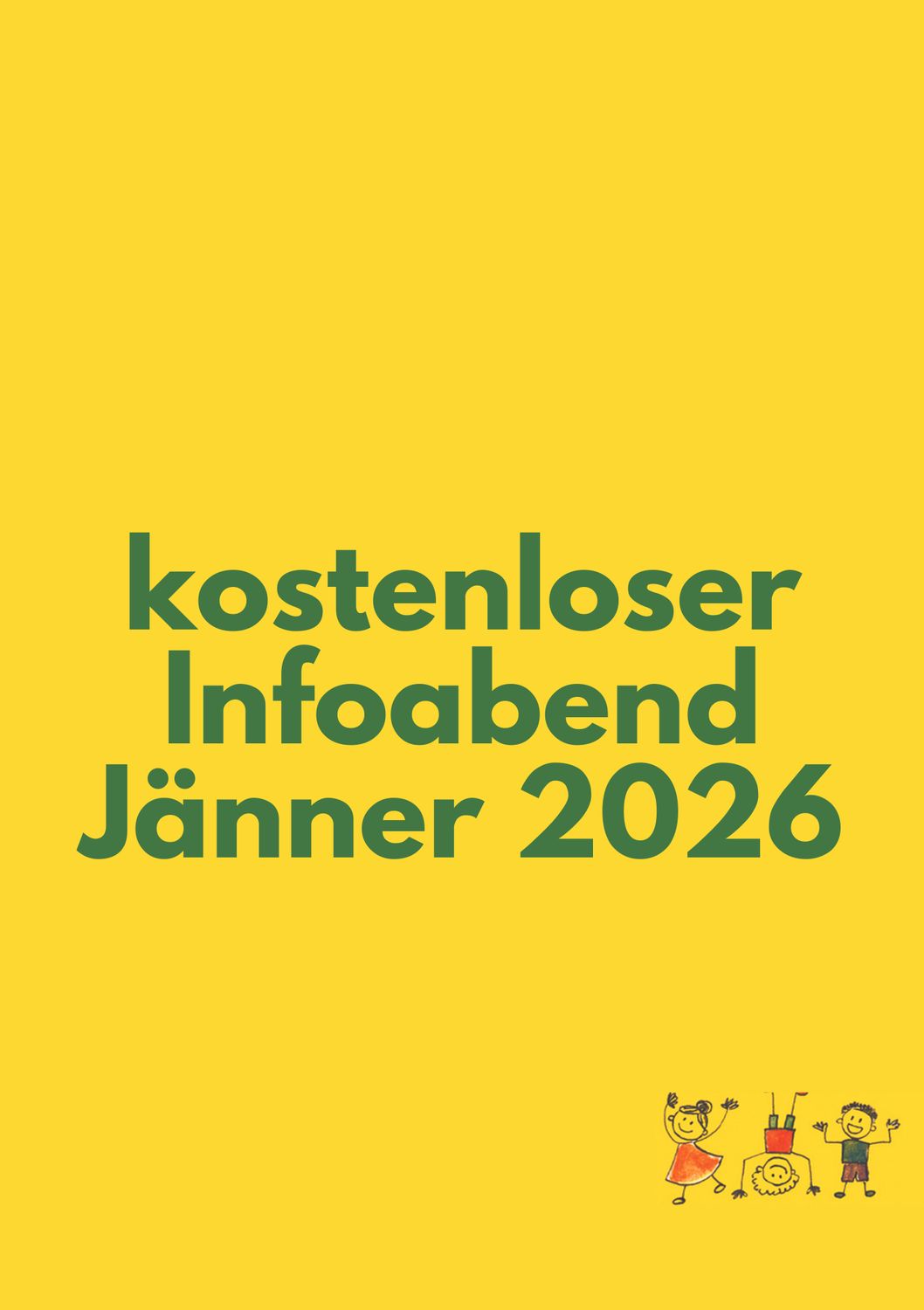 kostenloser Infoabend Jänner 2026