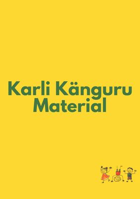 Karli Känguru Material