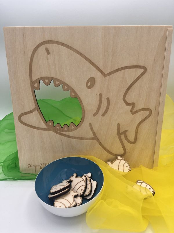 Aktivitätsplatte Hai