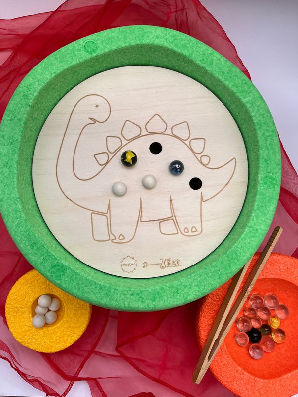 Aktivitätsplatte Dino