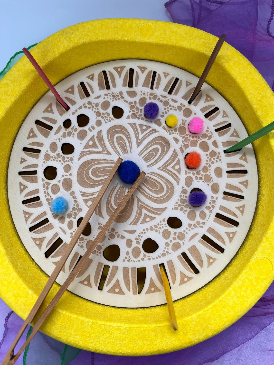 Aktivitätsplatte Wunderwerkstattblume