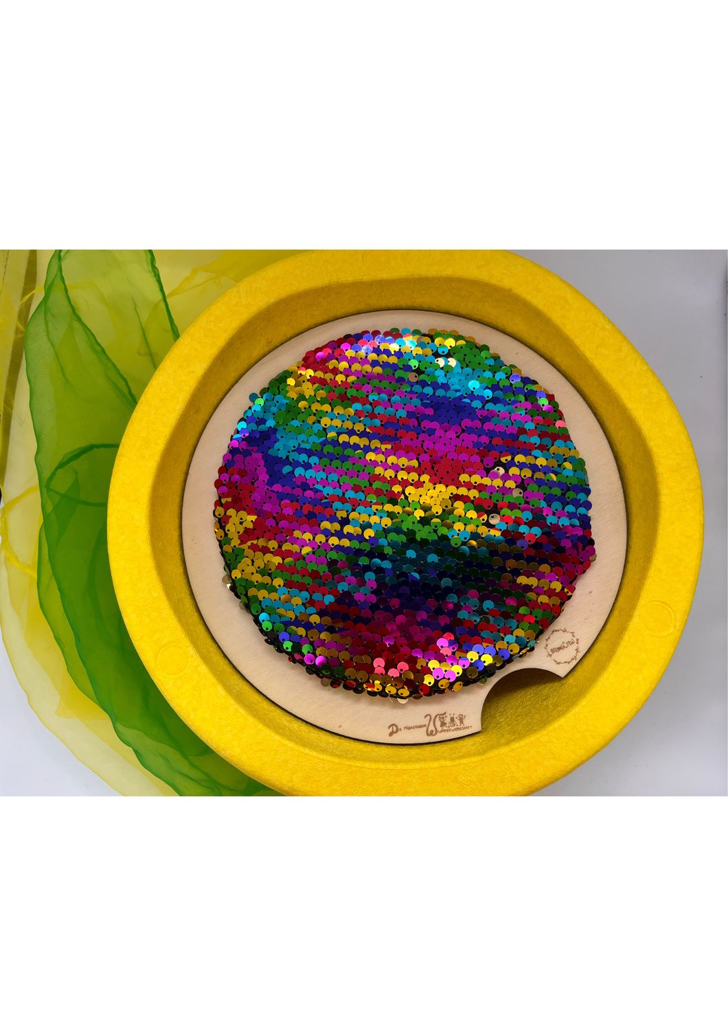 Aktivitätsplatte Pailettenmagie