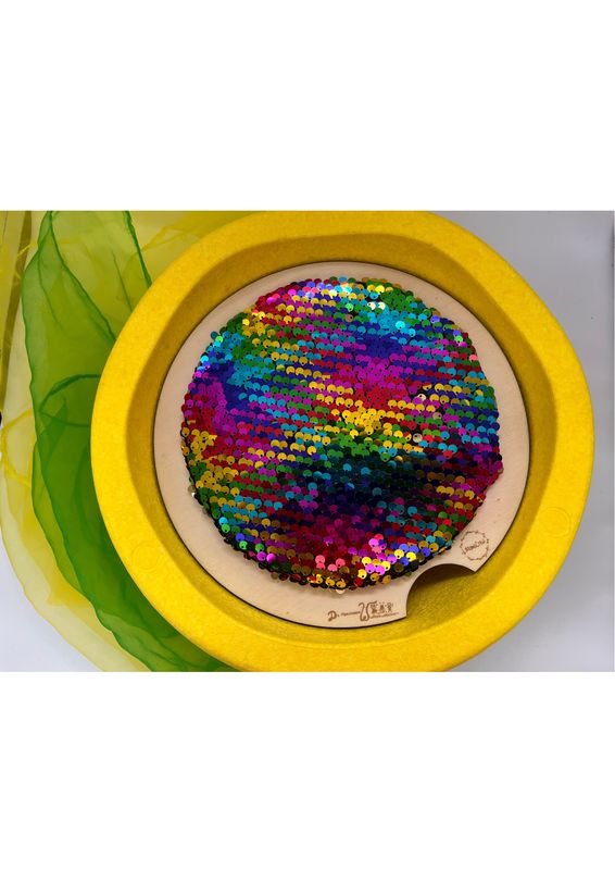 Aktivitätsplatte Pailettenmagie