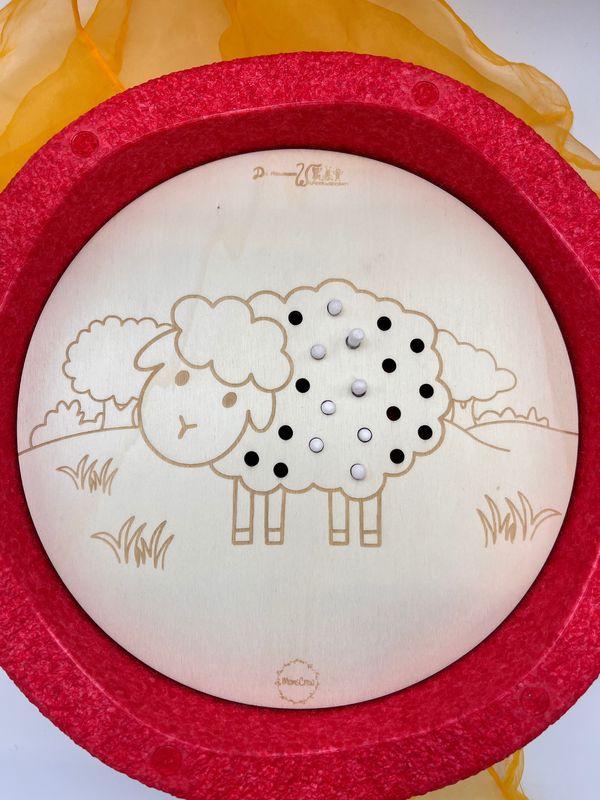 Aktivitätsplatte Schaf