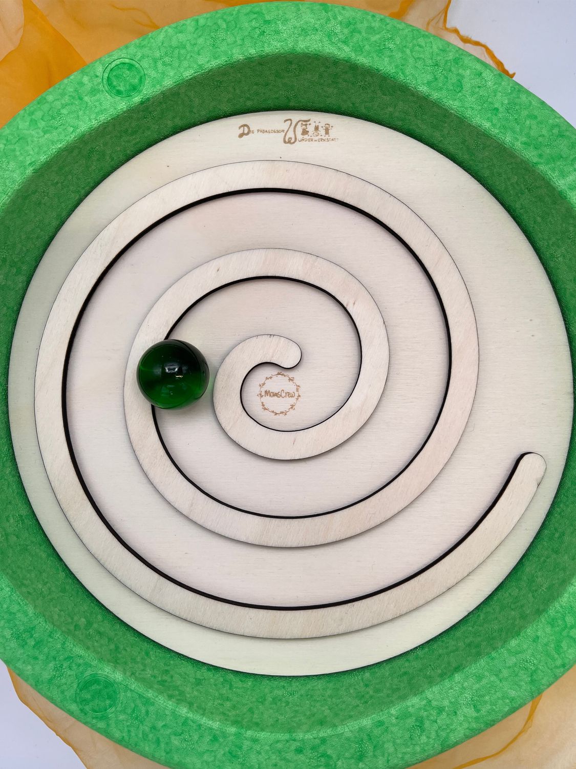 Aktivitätsplatte Spirale