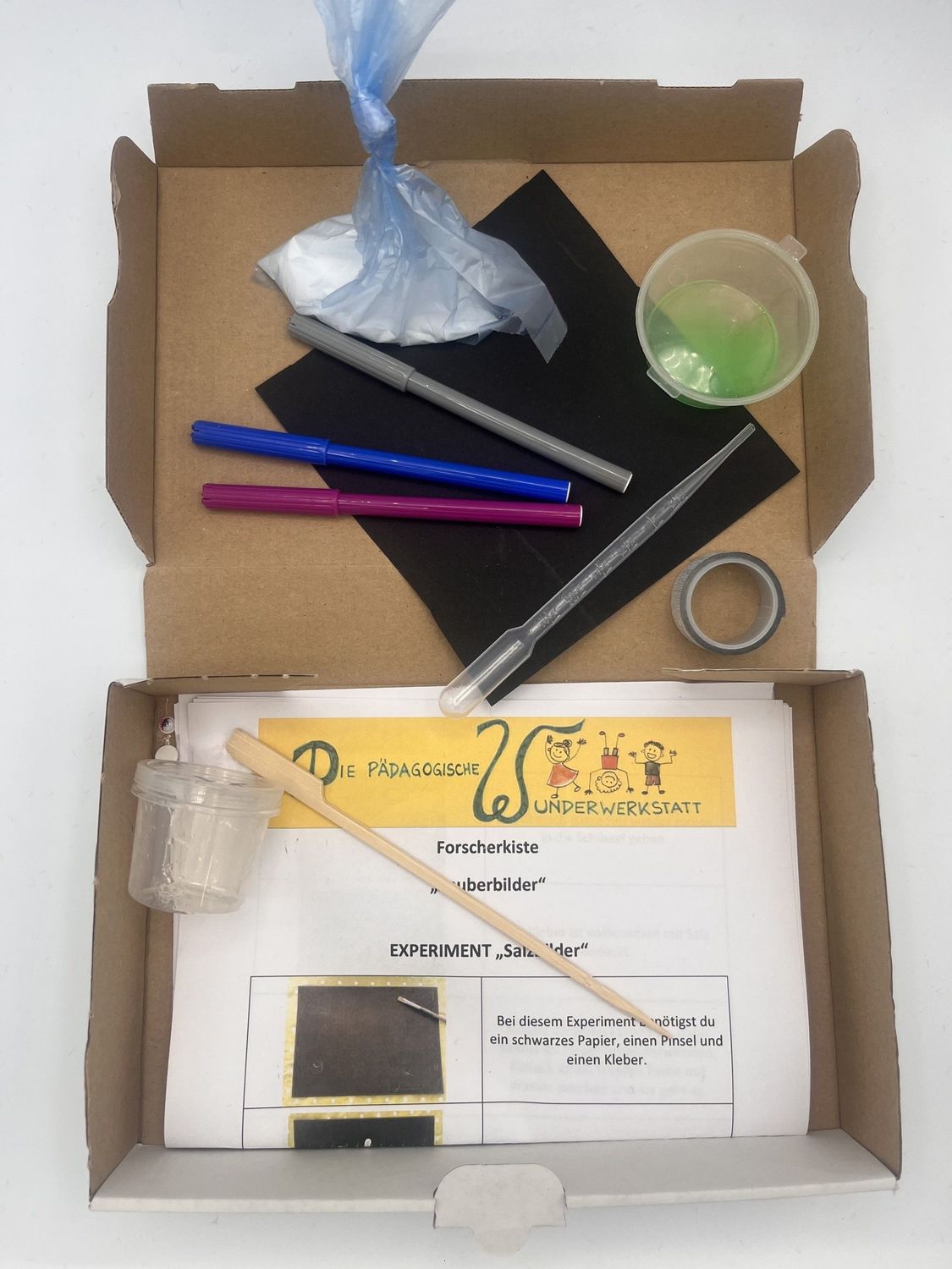 Forscherkiste Zauerbilder