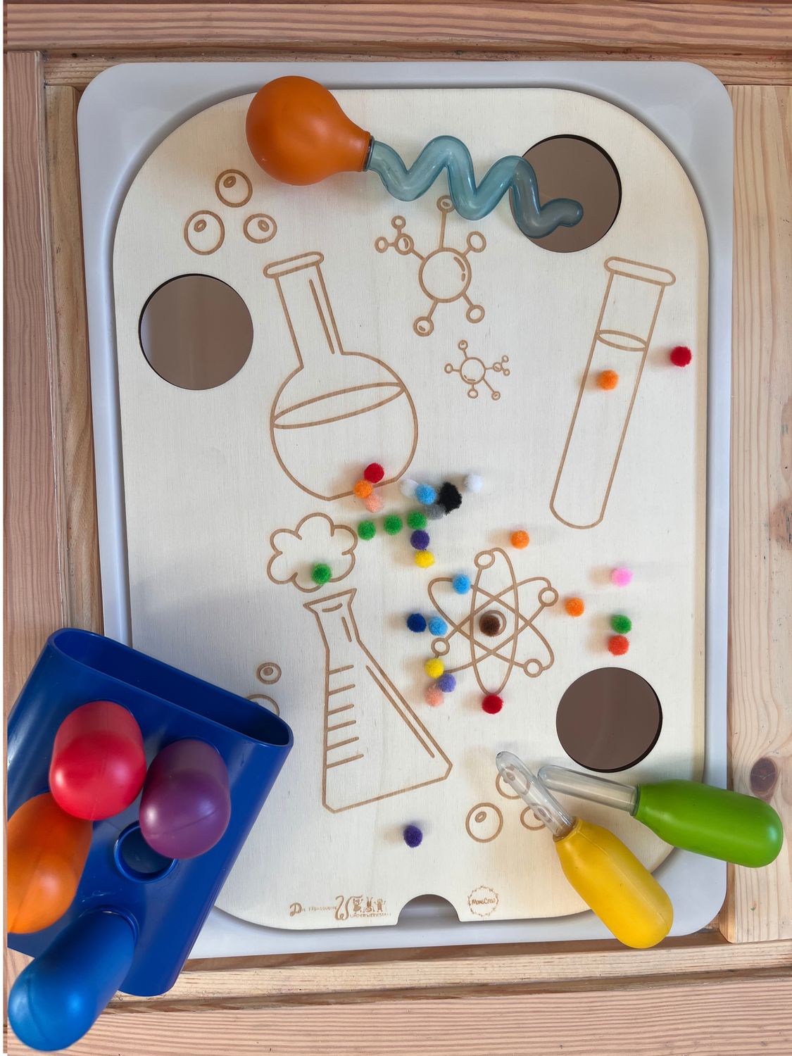 Aktivitätsplatte Forscher