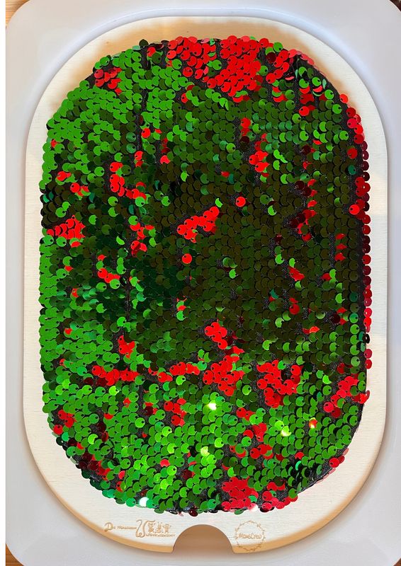 Aktivitätsplatte Pailettenmagie klein