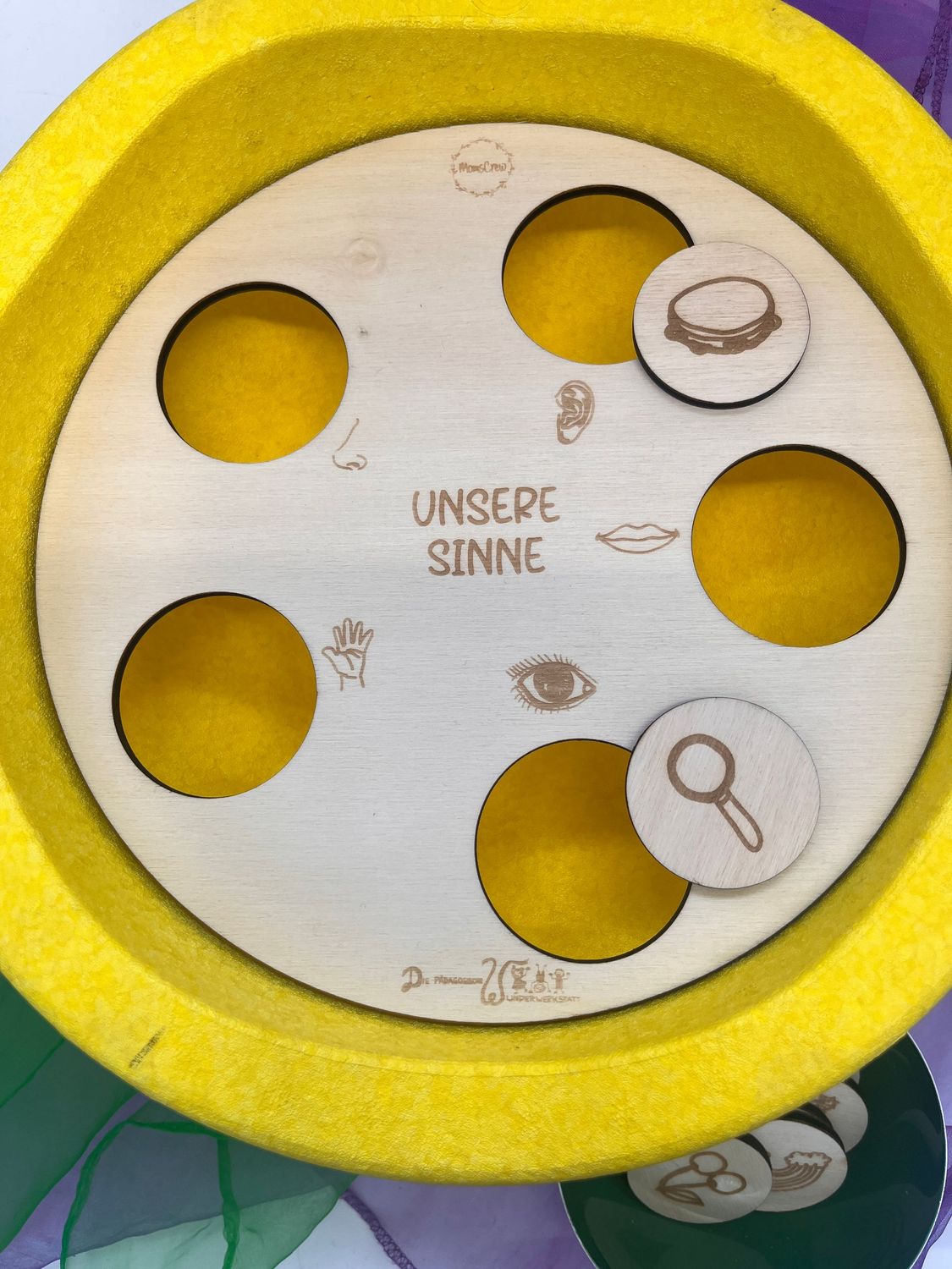 Aktivitätsplatte Sinne