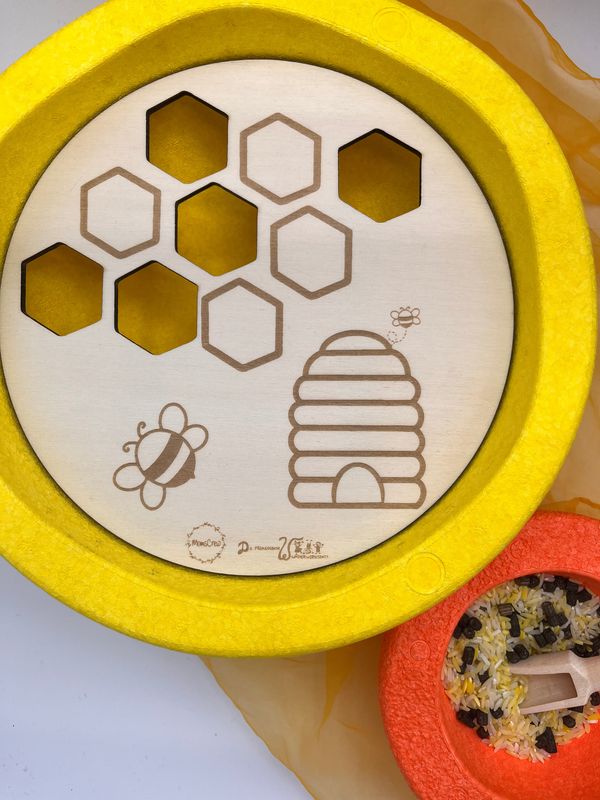 Aktivitätsplatte Biene