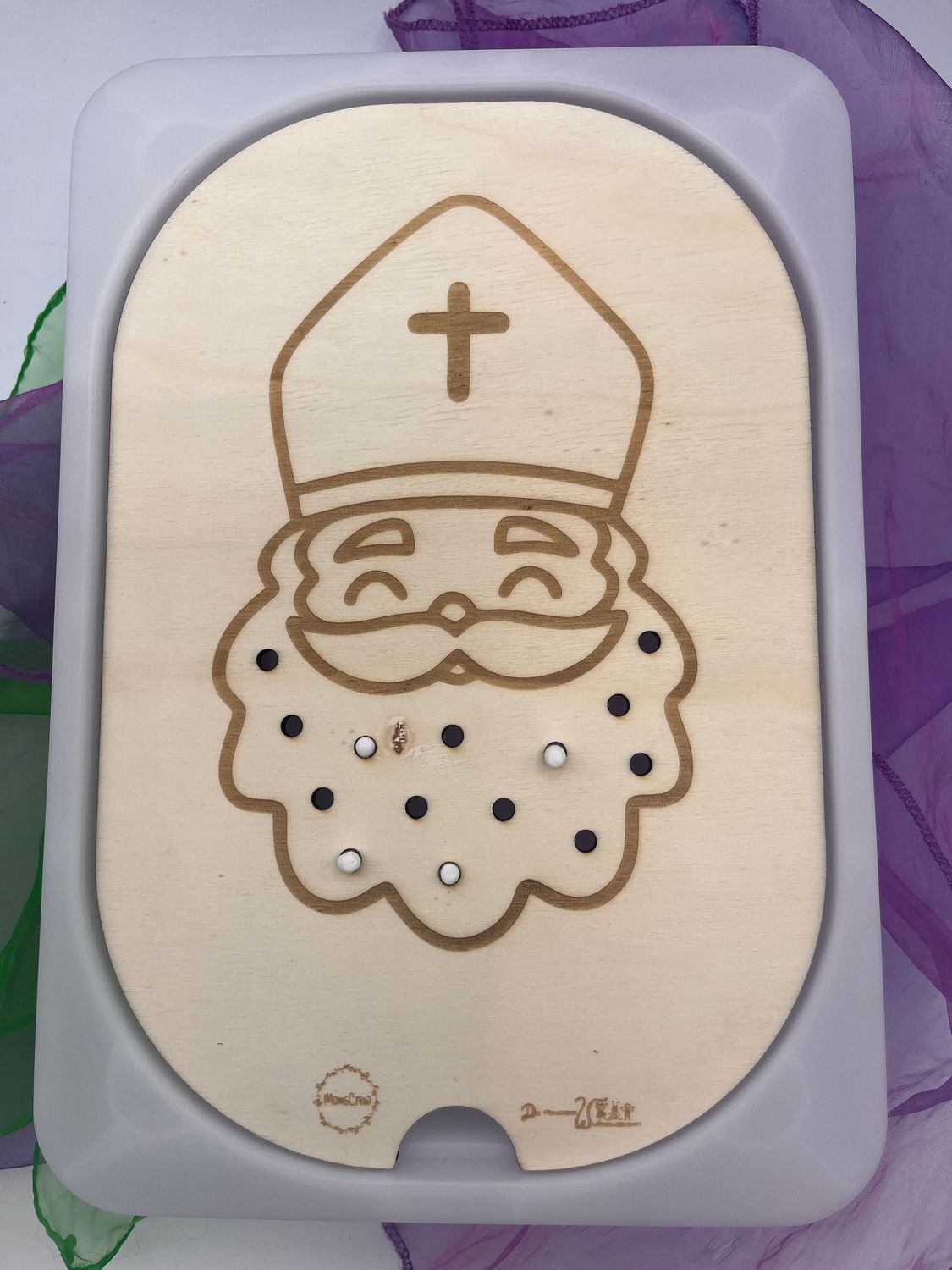 Aktivitätsplatte Nikolaus