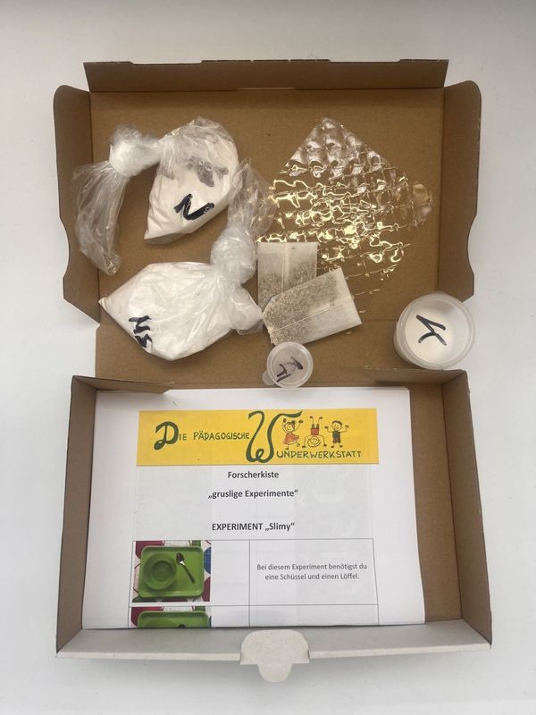 Forscherkiste Forscherkiste "gruslige Experimente"