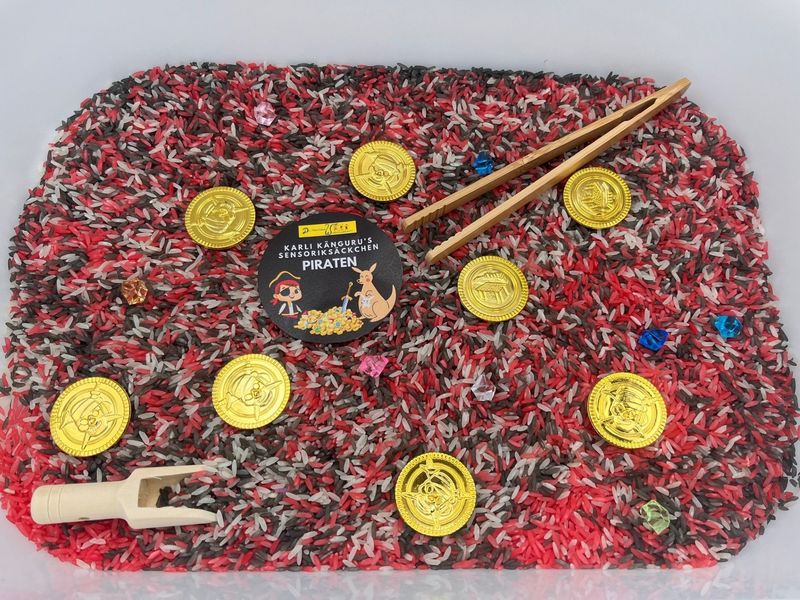 Karli Kängurus Sensoriksäckchen "Piraten"