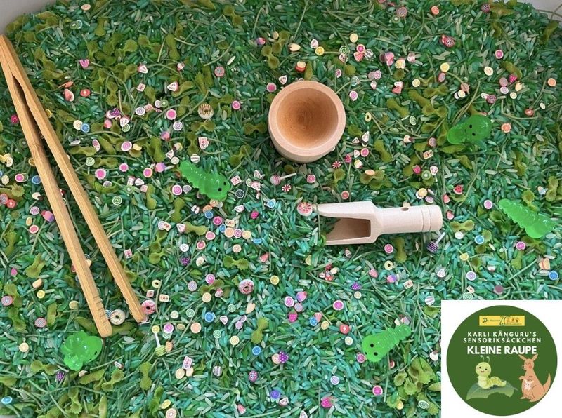 Karli Kängurus Sensoriksäckchen "Kleine Raupe"