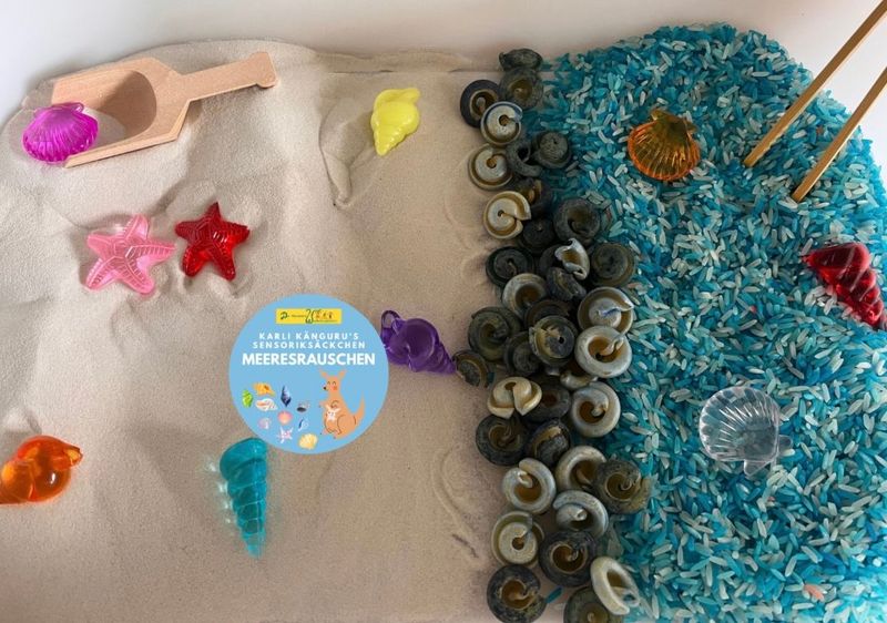 Karli Kängurus Sensoriksäckchen "Meeresrauschen"