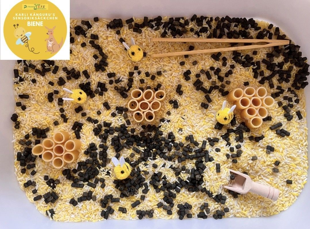 Karli Kängurus Sensoriksäckchen "Biene"