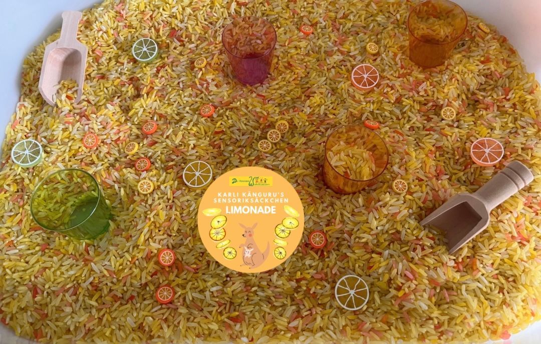 Karli Kängurus Sensoriksäckchen "Limonade"