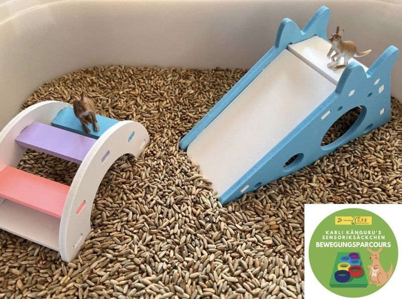 Karli Kängurus Sensoriksäckchen Karli Kängurus Sensoriksäckchen "Bewegungsparcours"