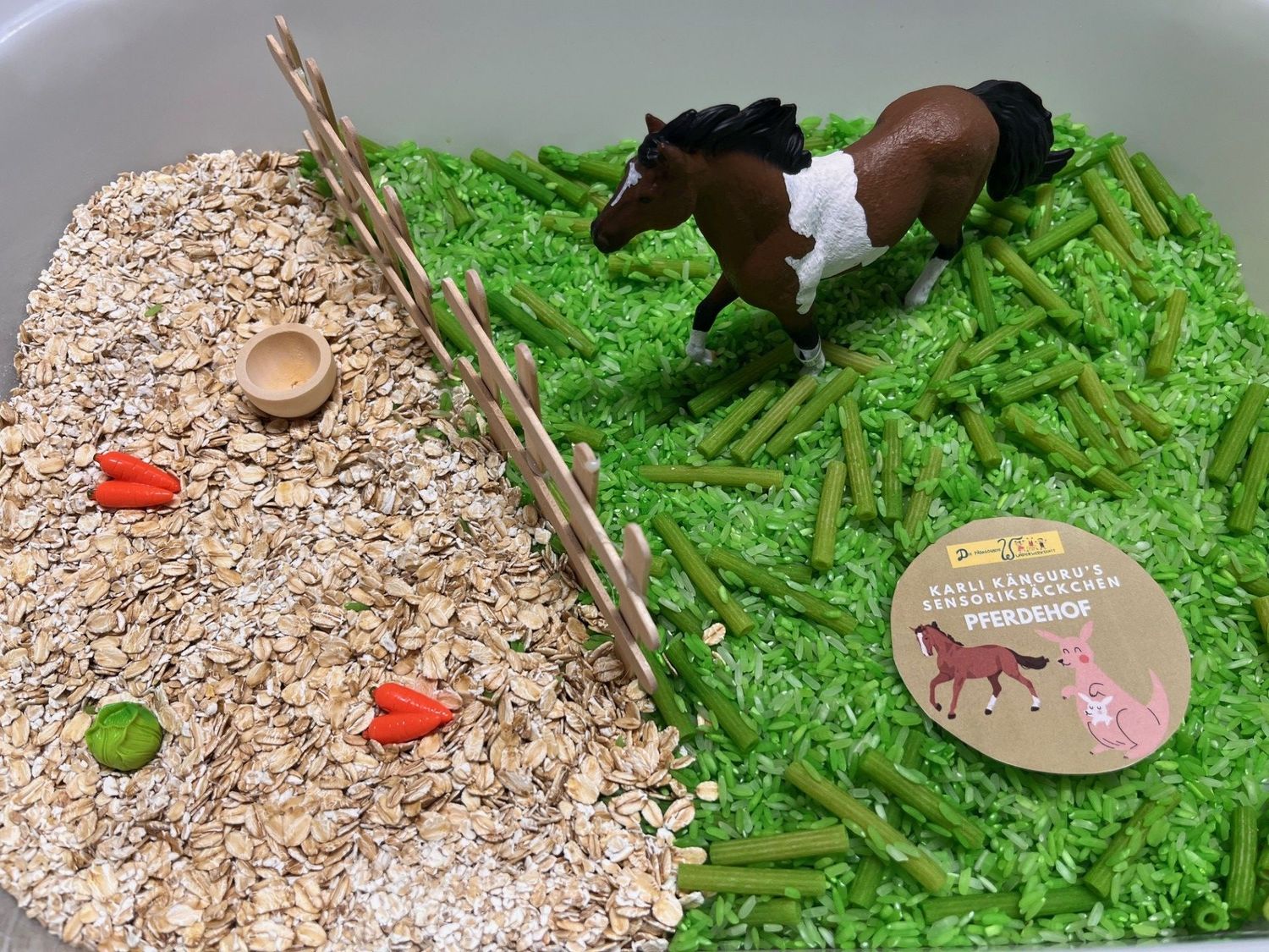 Karli Kängurus Sensoriksäckchen "Perdehof"