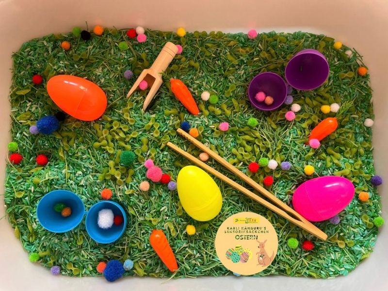 Karli Kängurus Sensoriksäckchen Ostern