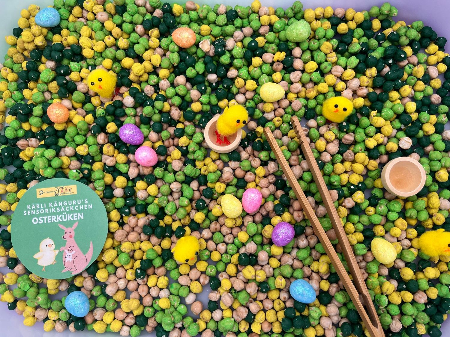 Karli Kängurus Sensoriksäckchen Karli Kängurus Sensoriksäckchen"Osterküken"