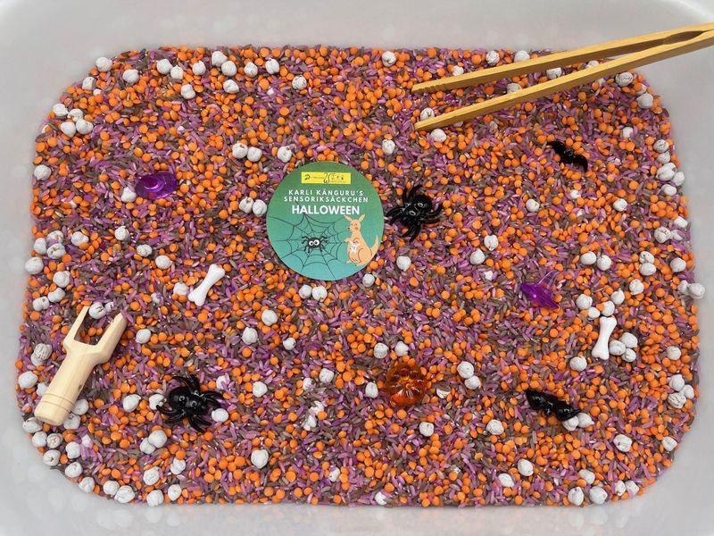 Karli Kängurus Sensoriksäckchen "Halloween"