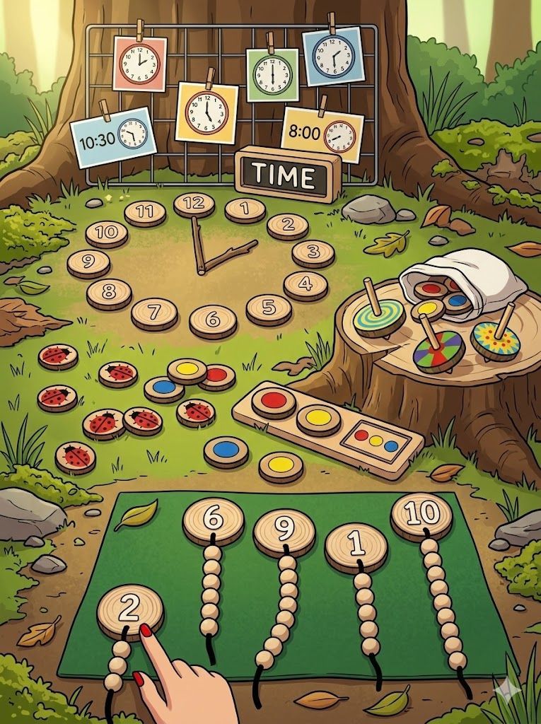 „Holzscheiben-Zauber“ – Kreative Impulse für den pädagogischen Alltag (2UE)