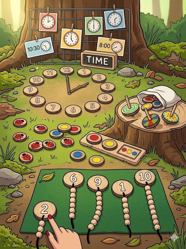 „Holzscheiben-Zauber“ – Kreative Impulse für den pädagogischen Alltag (2UE)