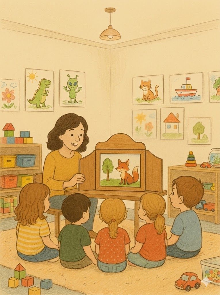 Vorhang auf! Die Magie des Erzähltheaters (Kamishibai) entdecken (3 UE)