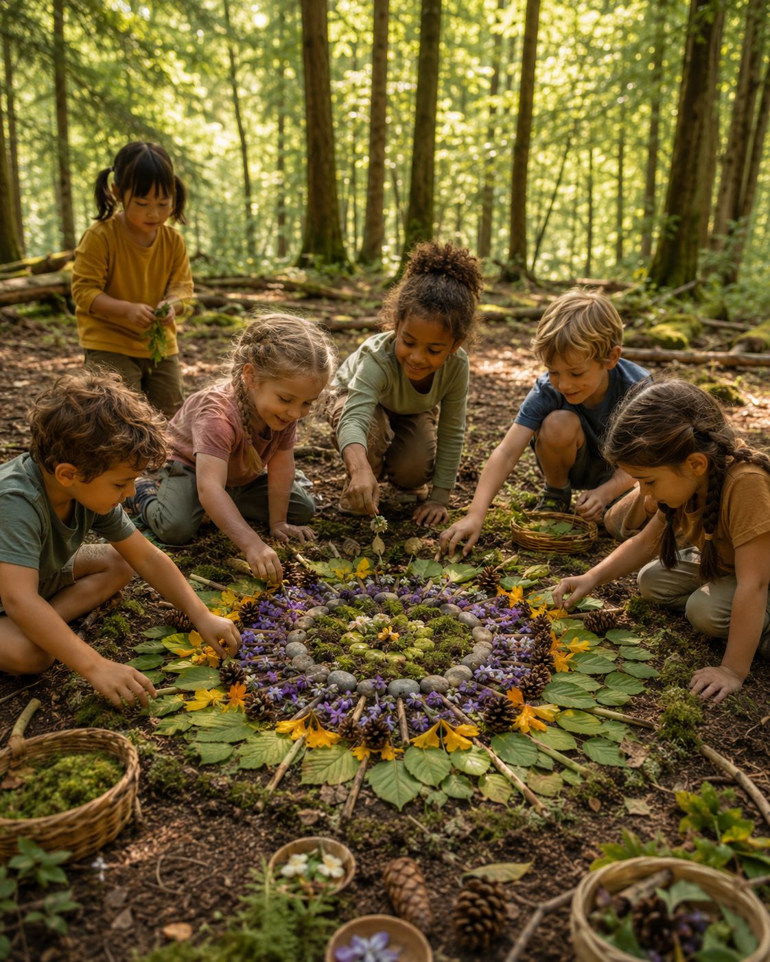 Raumgestaltung & Landart (2 UE) Raumgestaltung & Landart (2 UE)