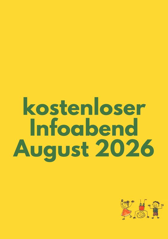 kostenloser Infoabend August 2026 kostenloser Infoabend August 2026
