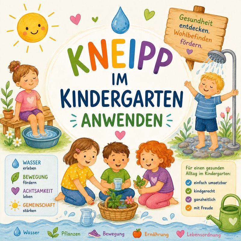 Kneipp im Kindergarten einsetzen (2UE) Kneipp im Kindergarten einsetzen (2UE)