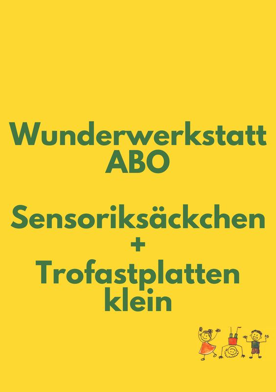 Wunderwerkstatt ABO-Sensoriksäckchen und Aktivitätsplatten Trofast klein Wunderwerkstatt ABO-Sensoriksäckchen und Aktivitätsplatten Trofast klein