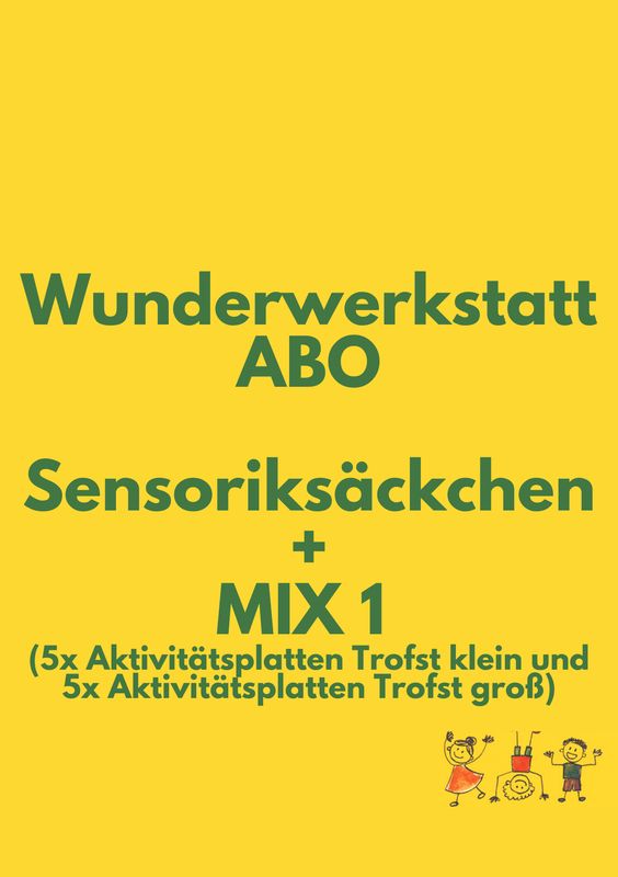 Wunderwerkstatt ABO-Sensoriksäckchen und Aktivitätsplatten für Trofast groß und klein Wunderwerkstatt ABO-Sensoriksäckchen und Aktivitätsplatten für Trofast groß und klein