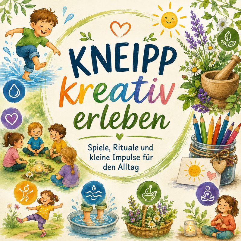 Kneipp kreativ erleben – Spiele, Rituale und kleine Impulse für den Alltag (2UE) Kneipp kreativ erleben – Spiele, Rituale und kleine Impulse für den Alltag (2UE)