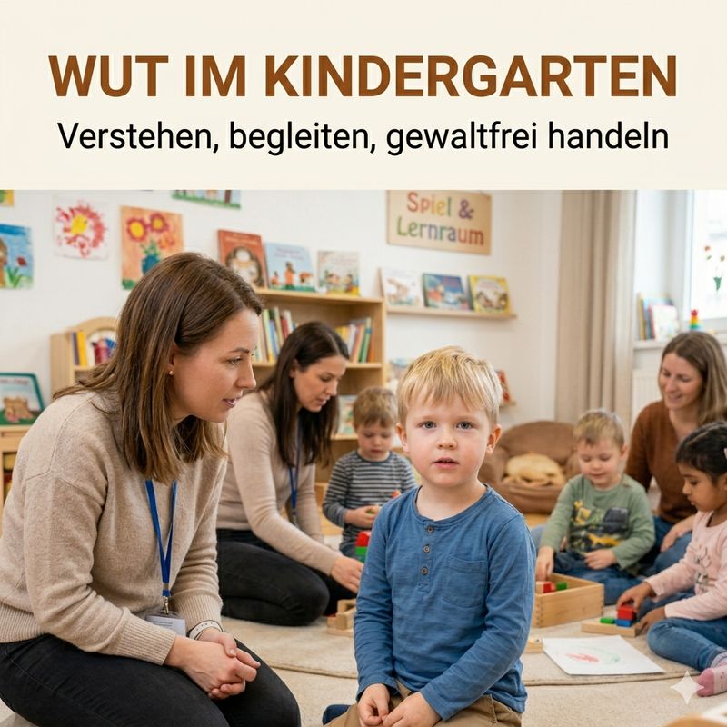 Wut im Kindergarten – verstehen, begleiten, gewaltfrei handeln (2UE) Wut im Kindergarten – verstehen, begleiten, gewaltfrei handeln (2UE)