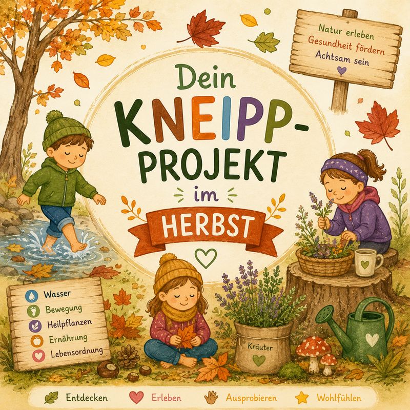 Dein Kneippprojekt - im Herbst (2UE) Dein Kneippprojekt - im Herbst (2UE)