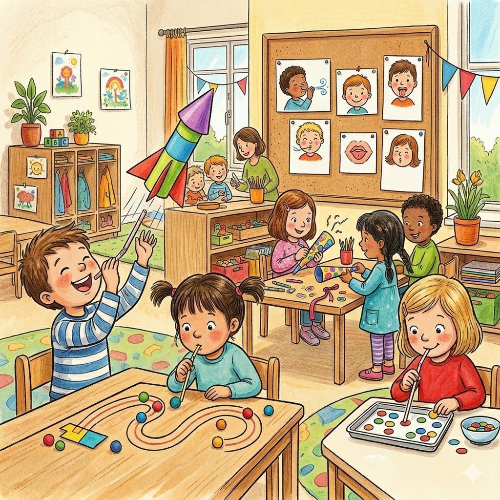 Mundmotorik, spielerisch im Kindergartenalltag fördern (3UE) Mundmotorik, spielerisch im Kindergartenalltag fördern (3UE)