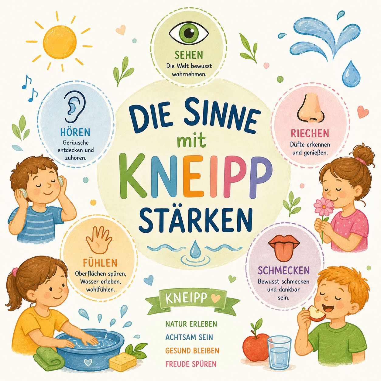 Die Sinne mit Kneipp stärken (2UE) Die Sinne mit Kneipp stärken (2UE)