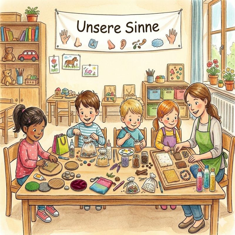 Mit allen Sinnen die Welt begreifen – Sinnesmaterial herstellen (3 UE) Mit allen Sinnen die Welt begreifen – Sinnesmaterial herstellen (3 UE)