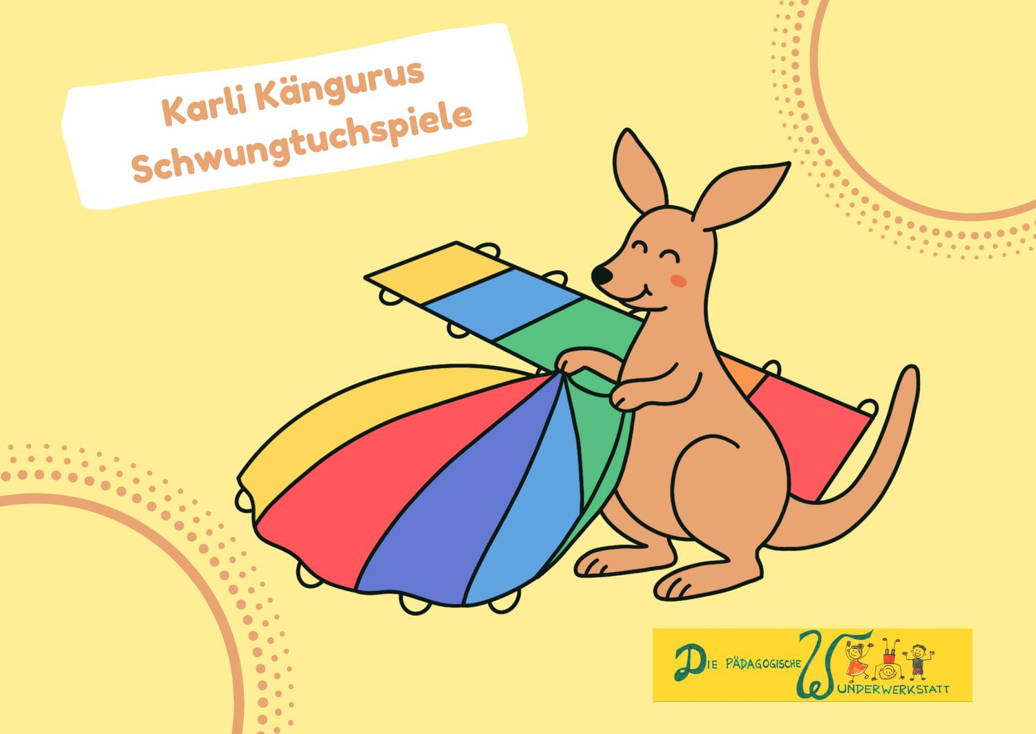 Karli Kängurus Schwungtuchspiele